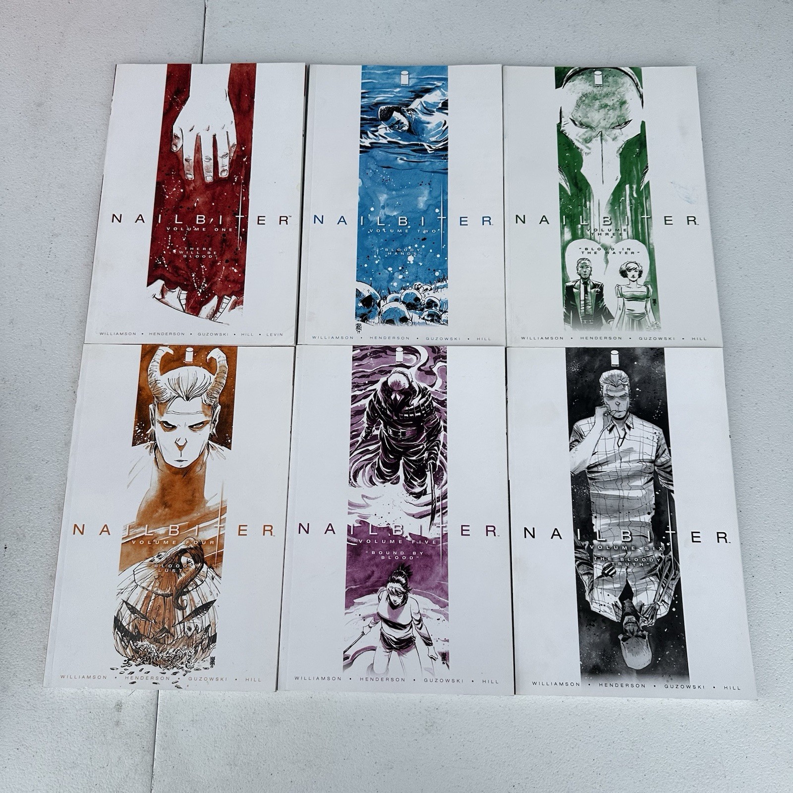 Image Comics Graphic Novel Nailbiter Volumes 1 to 6