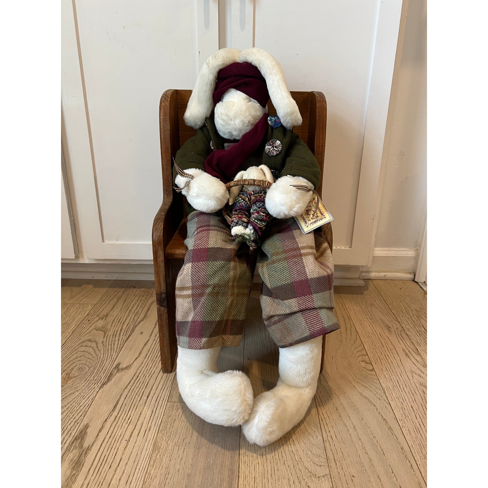 Large Vintage 1997 Handcrafted Bunnies By The Bay 