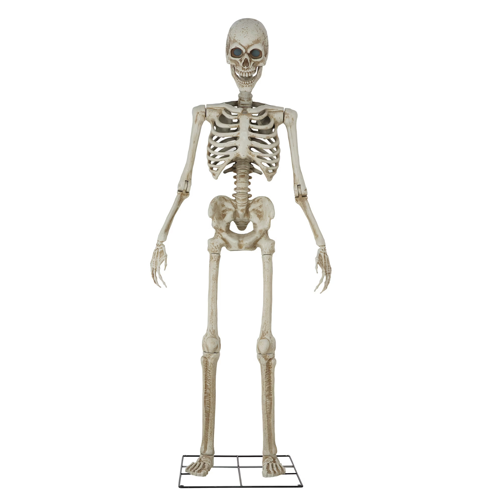8 FT Animated Skeleton Plastic Halloween Outdoor Decoration 