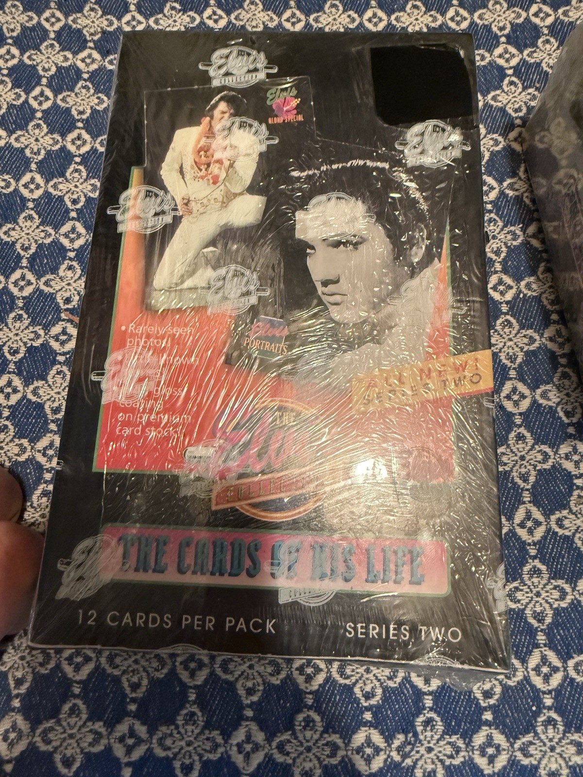 Elvis Presley Series 2 Two Trading Card Box 36 Packs 1992 River Group Elvis Presley Series 2 Two Trading Card Box 36 Packs 1992 River Group