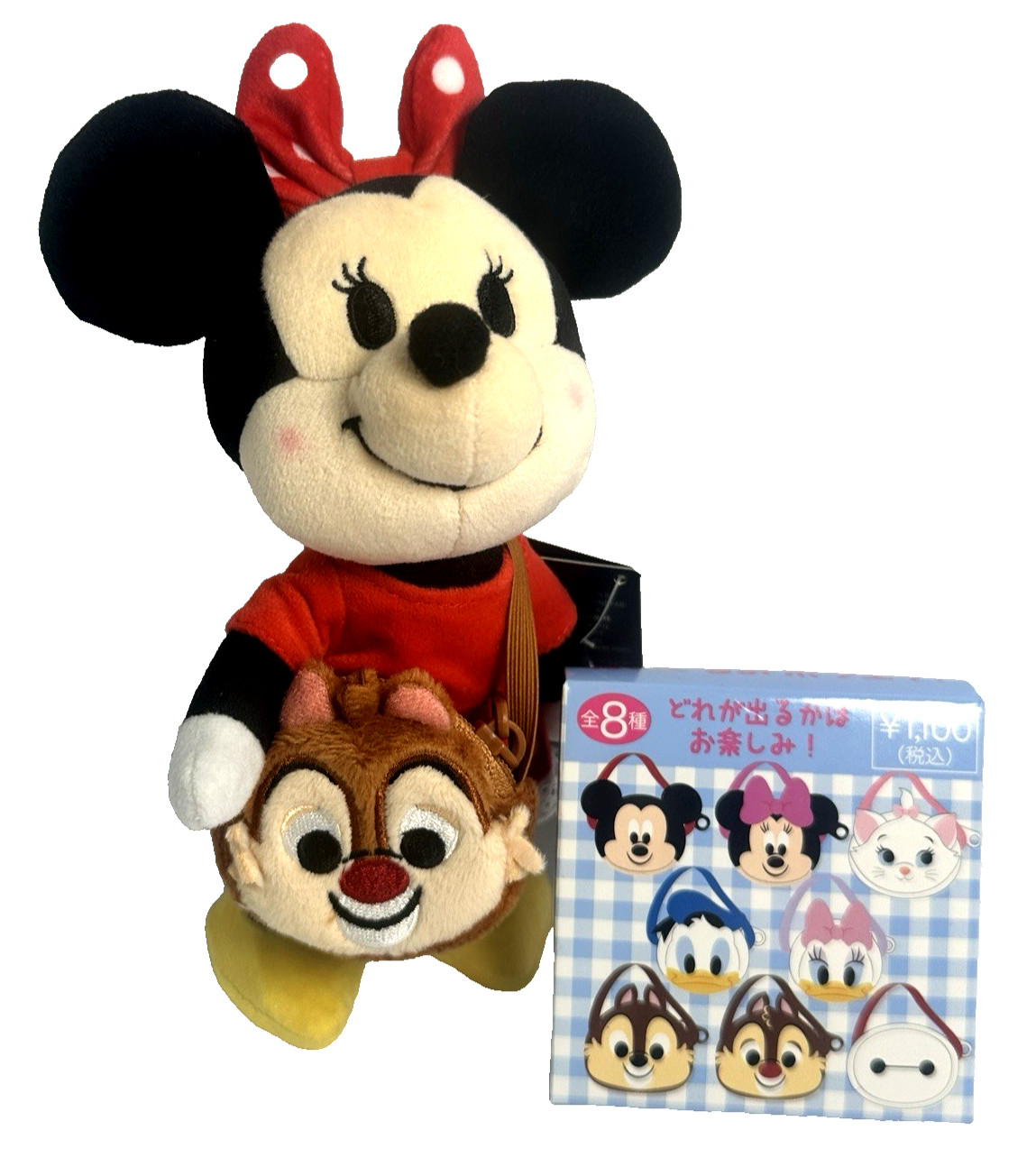 Disney Store Japan Dale Nuigurumi Pochette nuiMOs Zipper Crossbody Bag