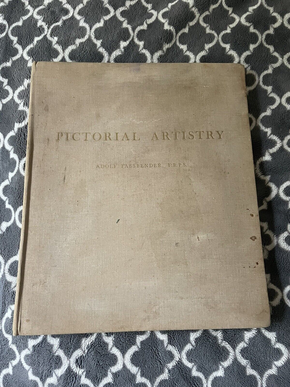 Pictorial Artistry, Fassbender, Vintage 1937, Signed, 40 Hand Pulled Gravures