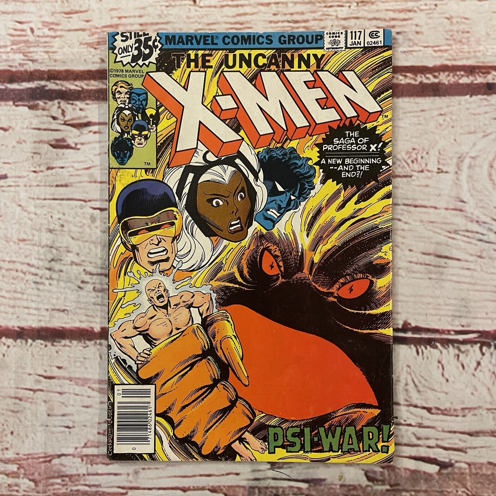 Uncanny X-Men Comic #117 “Psi War