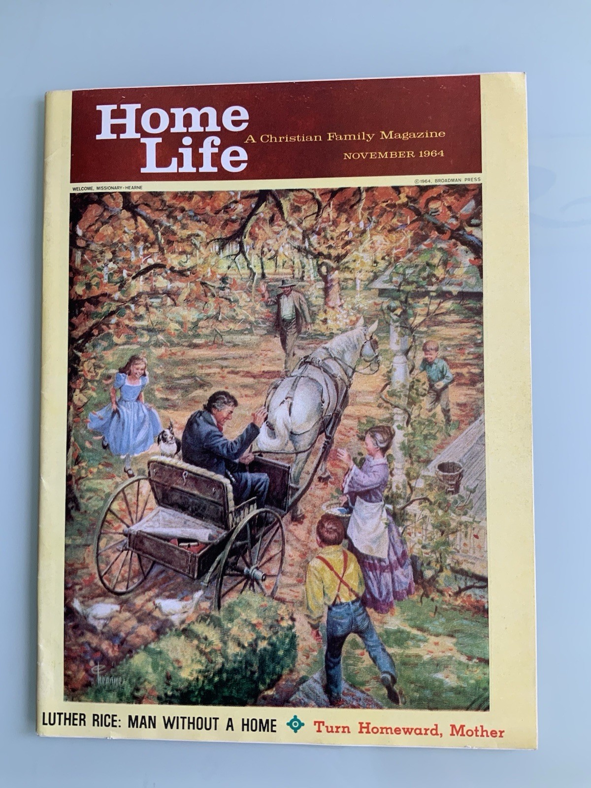 Home Life Christian Magazine Vtg 1964 Rare Children Discipline 2nd Father