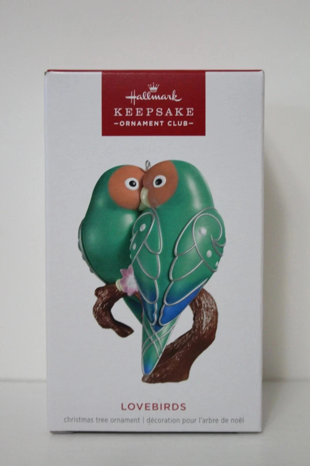 2026 Hallmark Keepsake KOC Member Exclusive Ornament Lovebirds NIB
