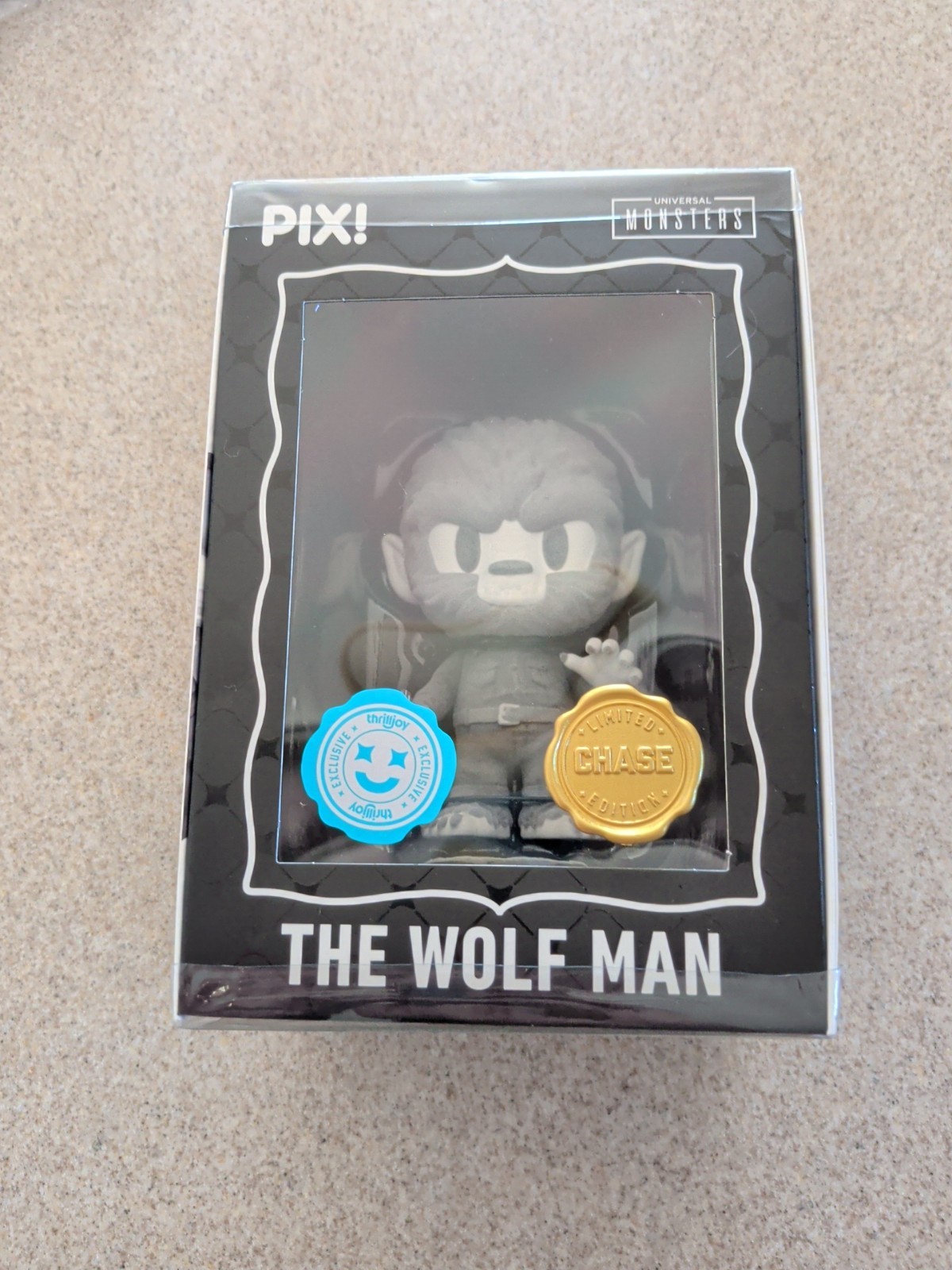 PIX Universal Monsters The Wolf Man Vinyl Figure Chase Thrilljoy Exclusive