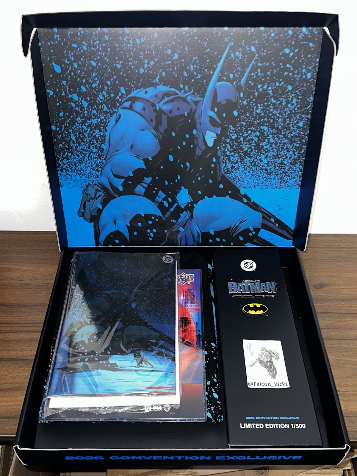 2026 NYCC DC Comics BOX SET *Upperdeck Shoe Palace Absolute Batman #1 X-LARGE