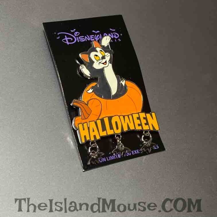 Rare Disney LE 700 DLP Pinocchio Figaro Halloween Pin (U7:145134)
