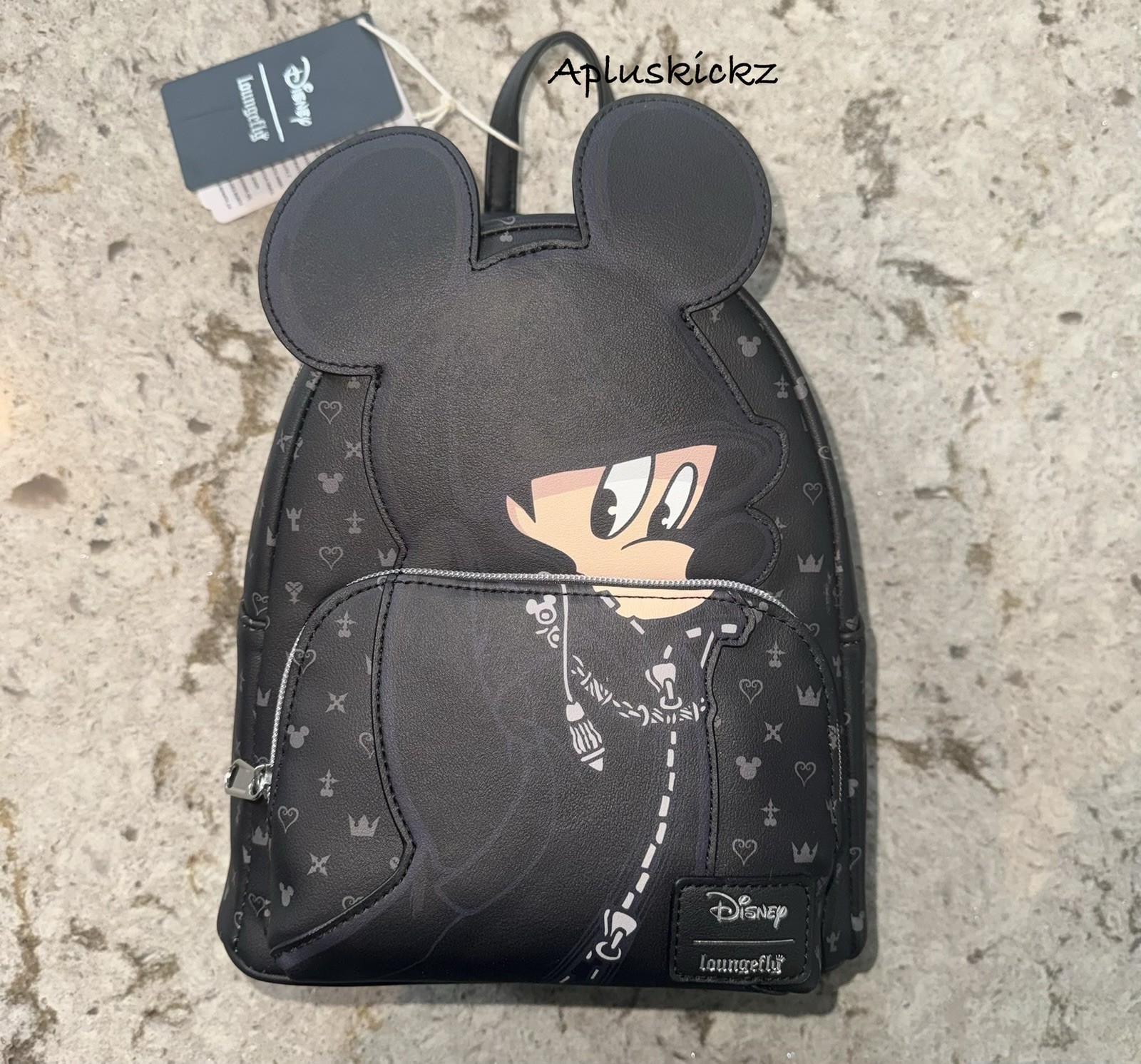 Disney X Loungefly Mickey Mouse Kingdom Hearts Mini Backpack New With Tags