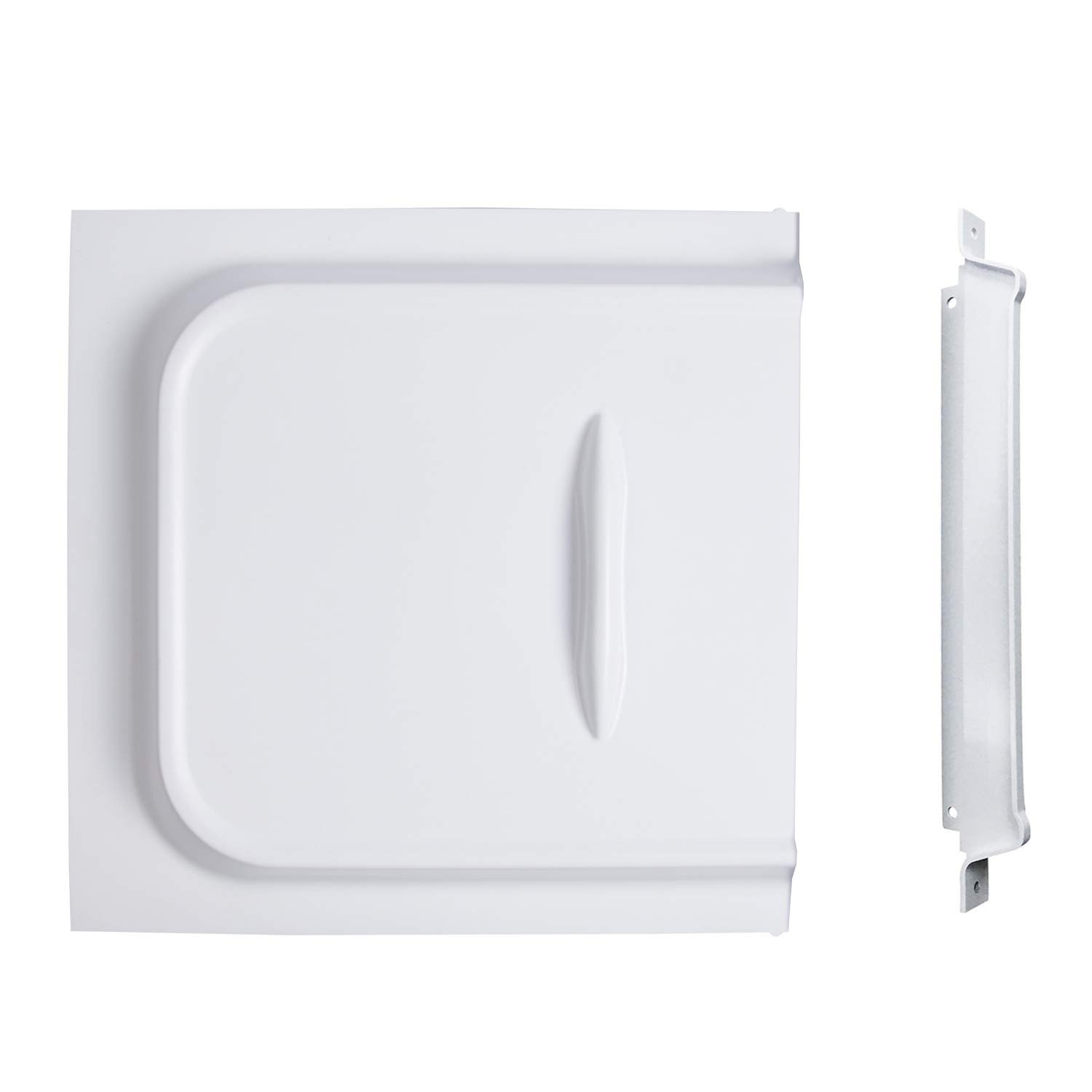 RV Screen Door Slide with Slide Stop, White, 12\