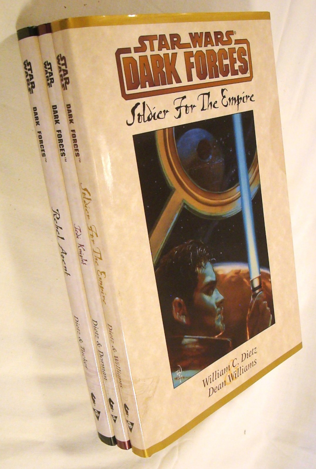 STAR WARS Dark Forces Trilogy DIETZ Hardcovers DARK HORSE Stored Away Copies NEW
