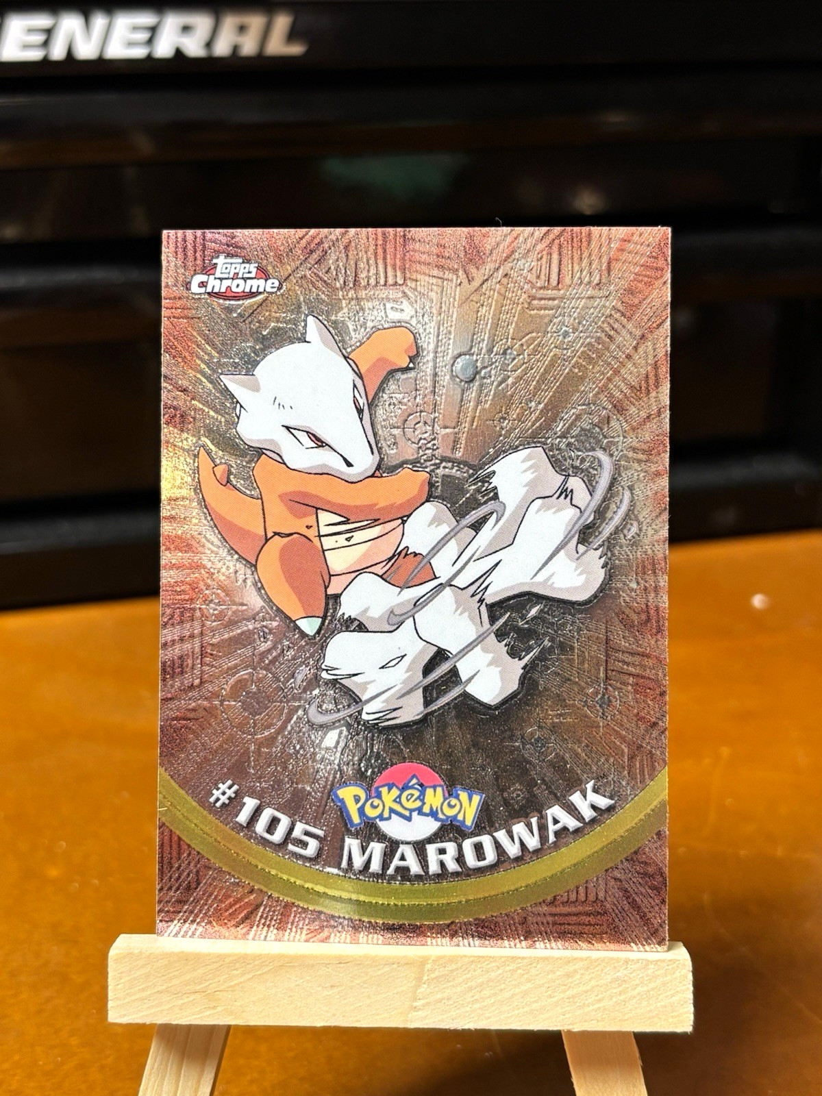 2000 Topps Chrome Pokémon TV Animation Edition #105 Marowak Hologram