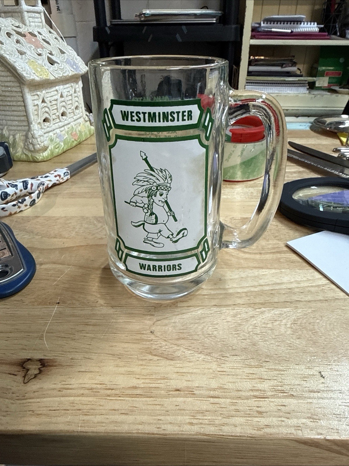 Vintage West Minister Warriors School Alma Mater Mug 