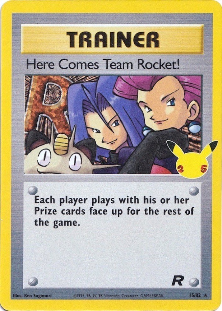 Here Comes Team Rocket Holofoil [CCC - 15/82]
