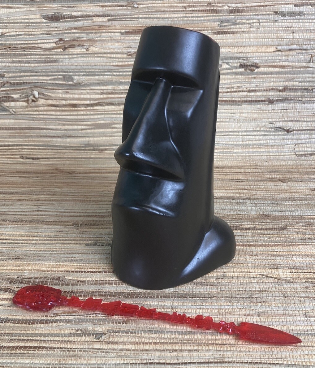 Malekula II Tiki Mug Frankie\'s Tiki Room Tiki Farm Jack Churchill Red ED New