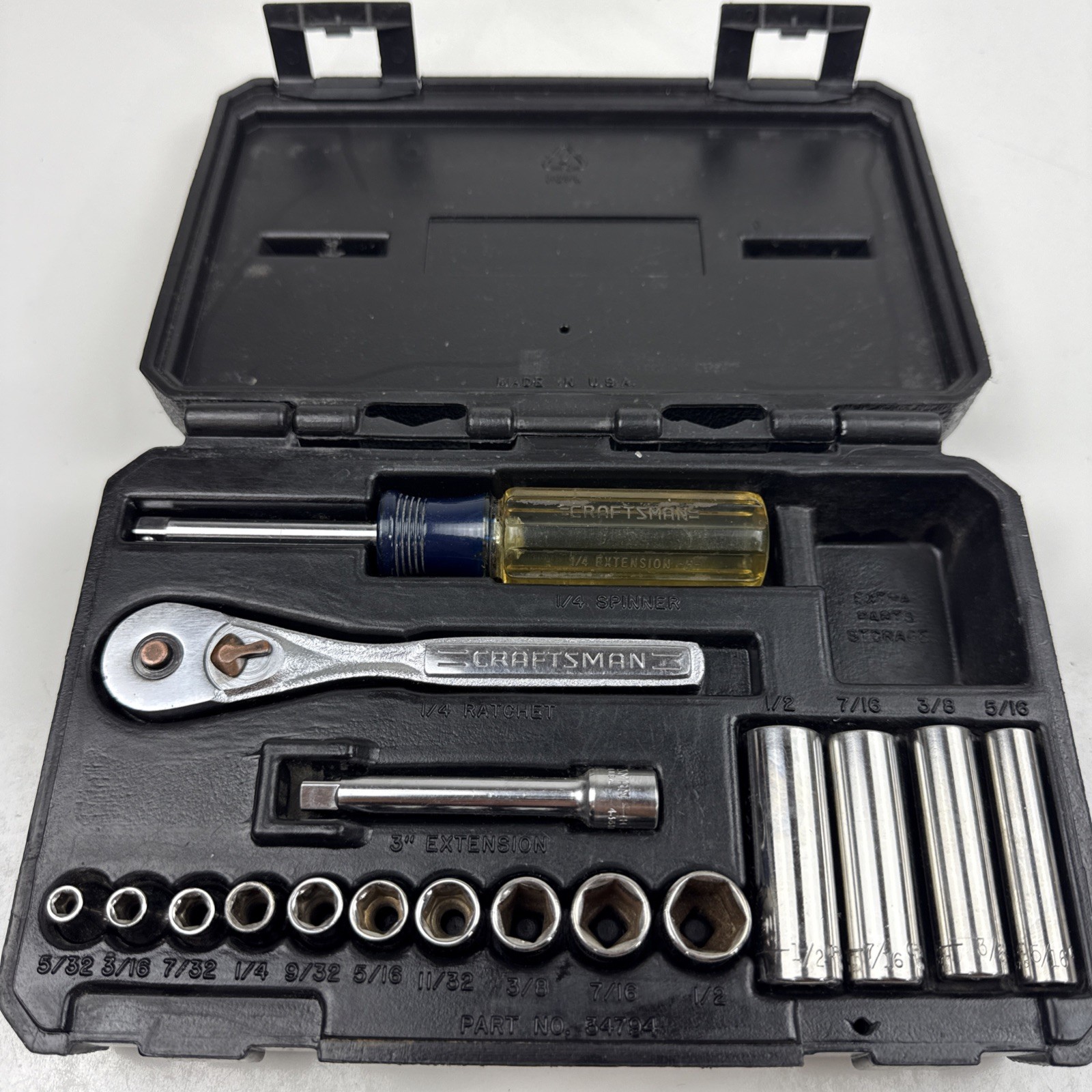 Vintage Craftsman 1/4
