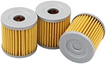 Pack of 3 Oil Filter for LT-Z400 LTZ400 Quadsport LTR450 Quadracer DRZ400 DRZ400