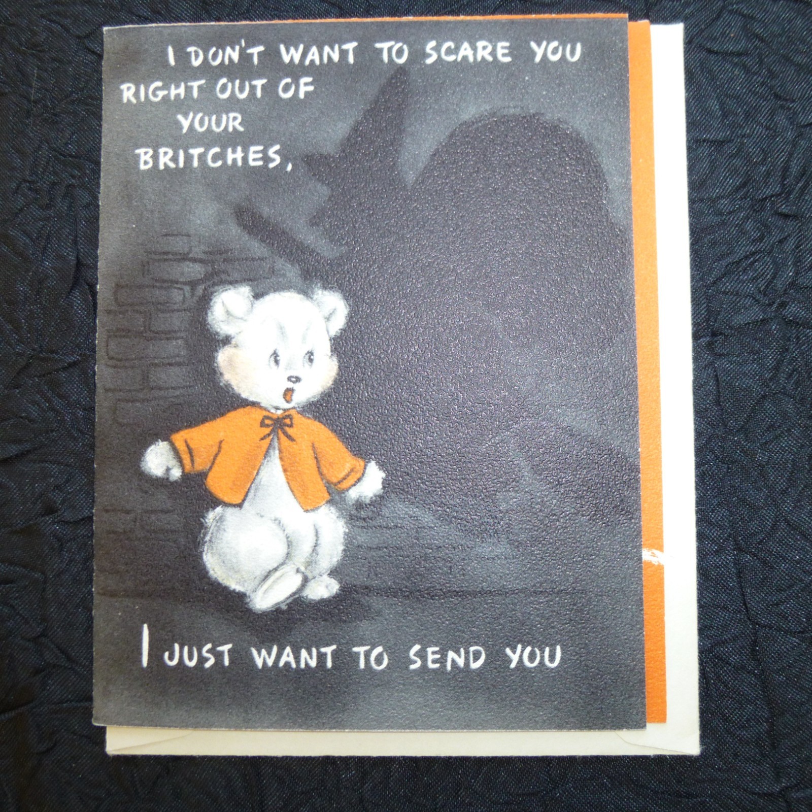 Vintage 1950s Halloween Greeting Card • Hallmark Cards