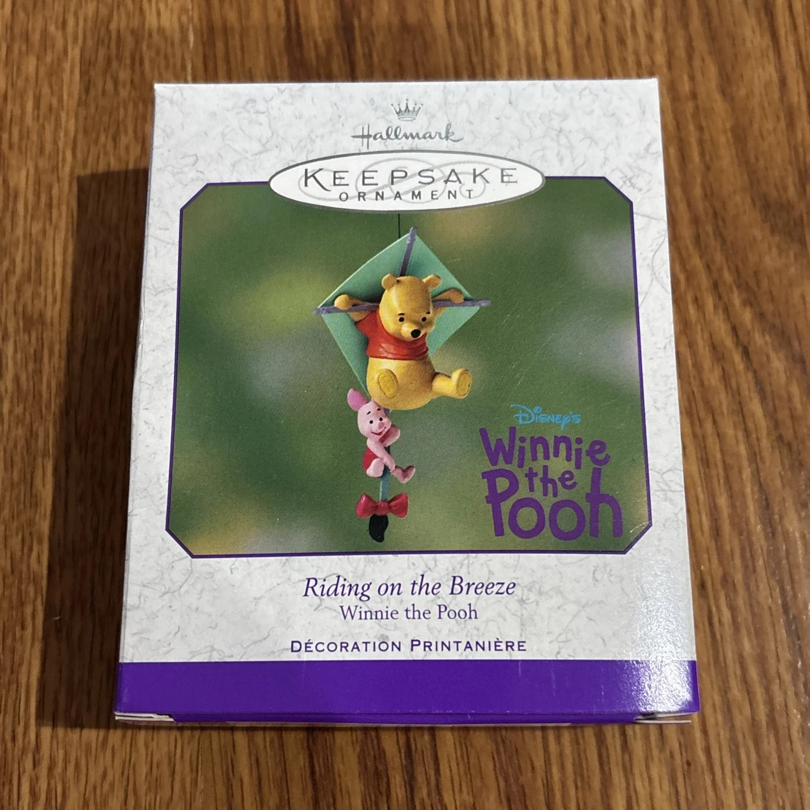 2001 Hallmark Riding on the Breeze Keepsake Ornament IOB QEO8612---723-14a