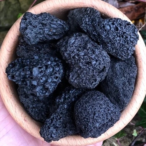 Raw Rough Lava Volcano Chunk Healing Crystal Mineral Geode Rocks Gift 1PCS