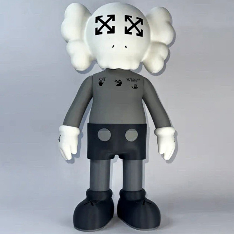 KAWS 3d printed 18inch tall off white Companion Designer Figure - Collectible KAWS 3d printed 18inch tall off white Companion Designer Figure - Collectible
