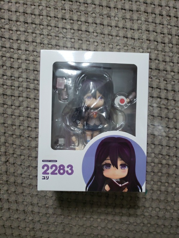 DDLC Doki Doki Literature Club Yuri Nendoroid 2283 PVC Toy Model Doll