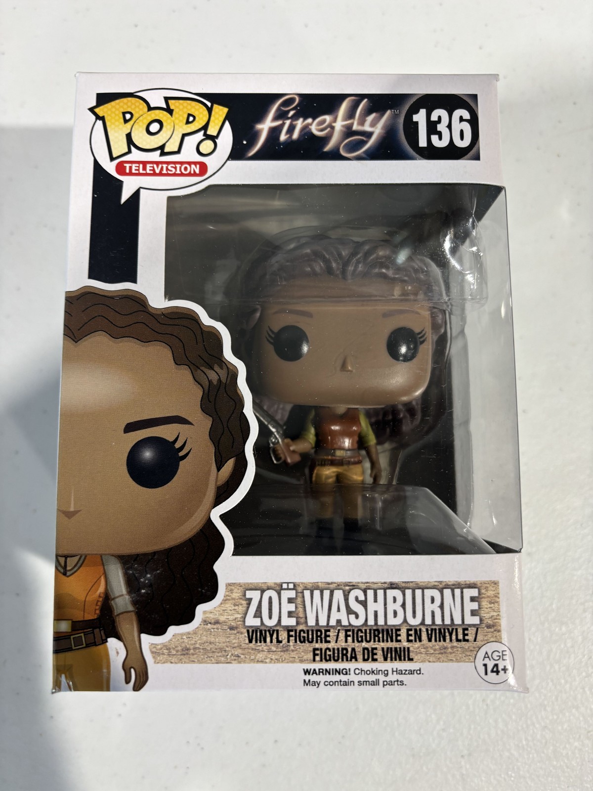 Funko Pop Vinyl: Firefly - Zoe Washburne #136 Damaged Box