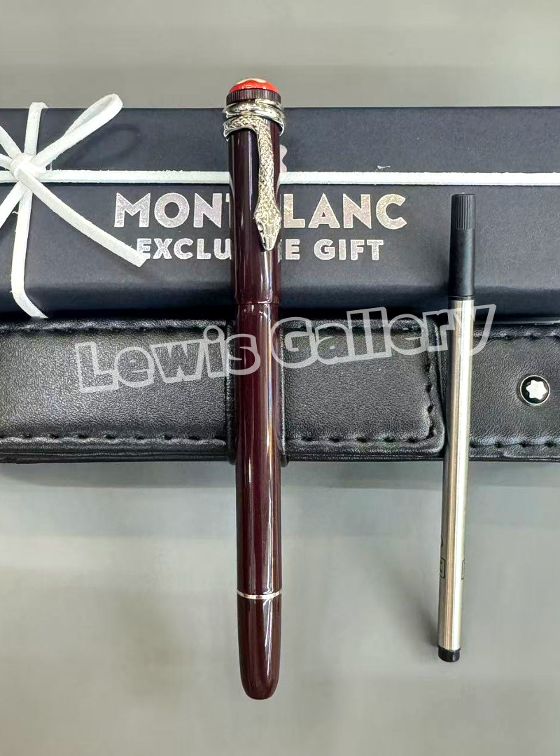 MONTBLANC Rouge et Noir Heritage Special Edition Red Rollerball Pen w/ Box