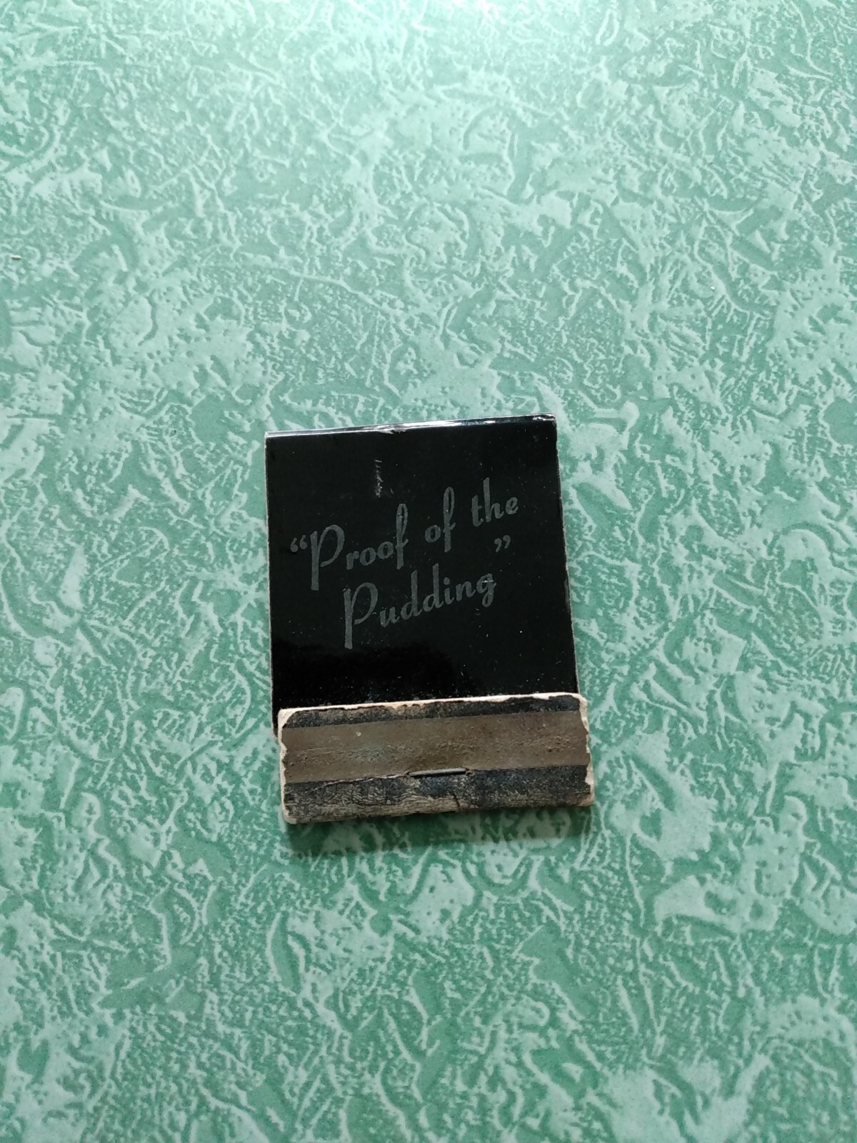 Vintage Matchbook Collectible Ephemera A24 New York City proof of pudding 1st Av