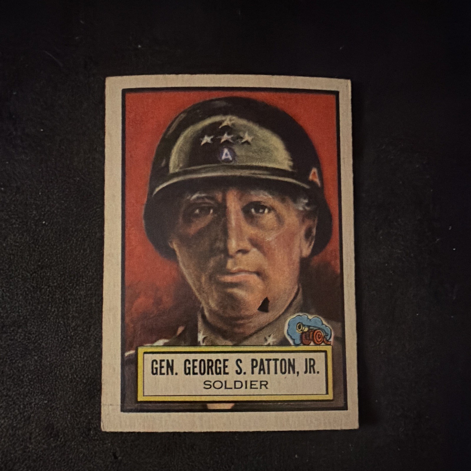 Gen. George S. Patton - 1952 Topps Look \'n See #39