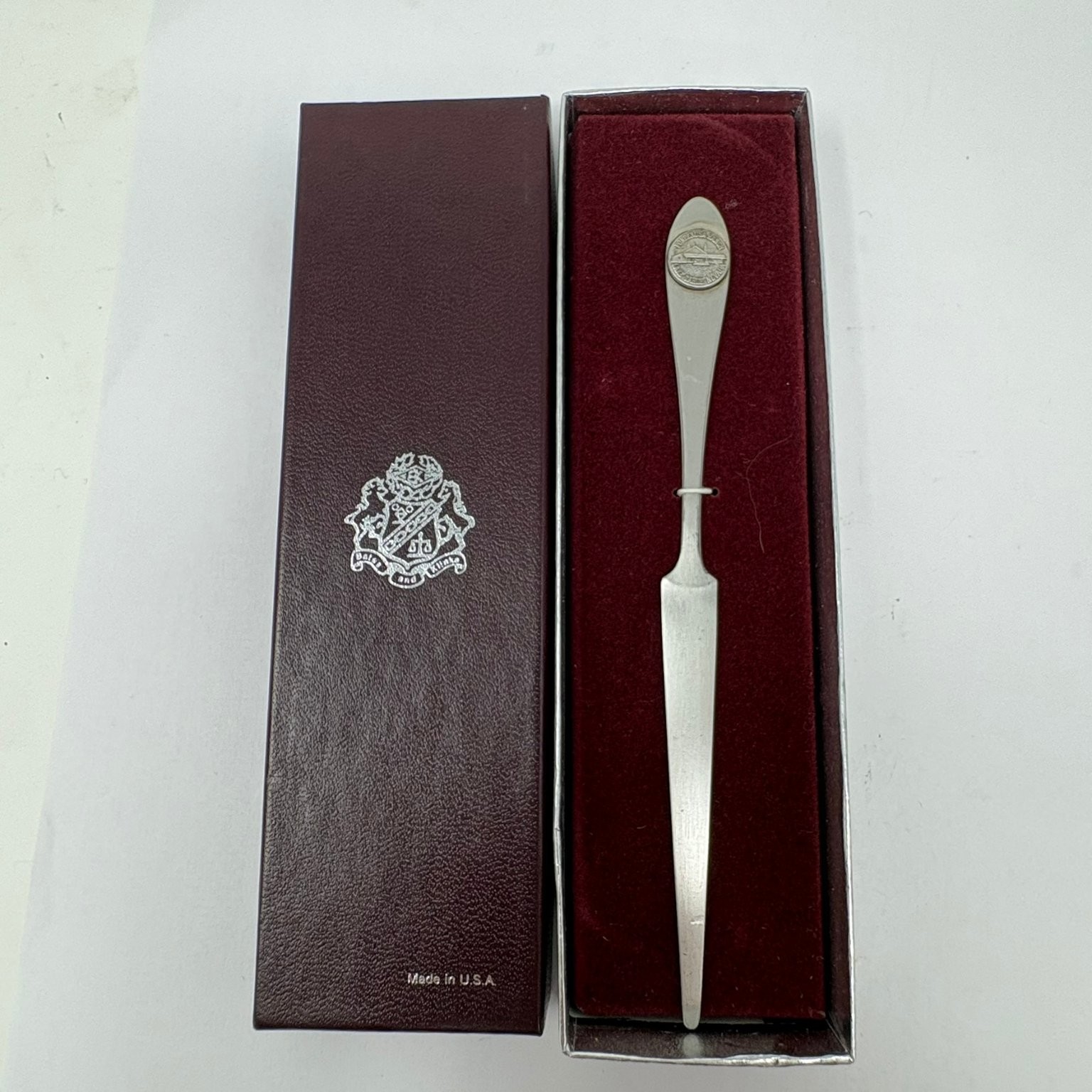 Ponderosa Ranch Lake Tahoe Nevada Souvenir Letter Opener w/ Box Made in USA