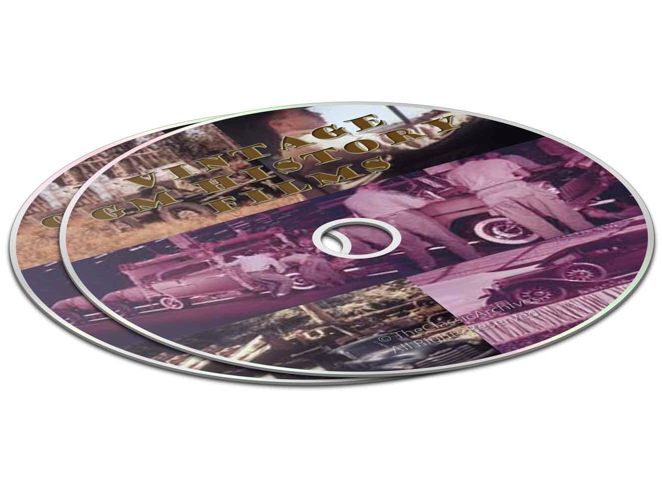 VINTAGE 30's-60's GENERAL MOTORS GM HISTORY FILMS, A TOUCH OF MAGIC, CHEVY J48