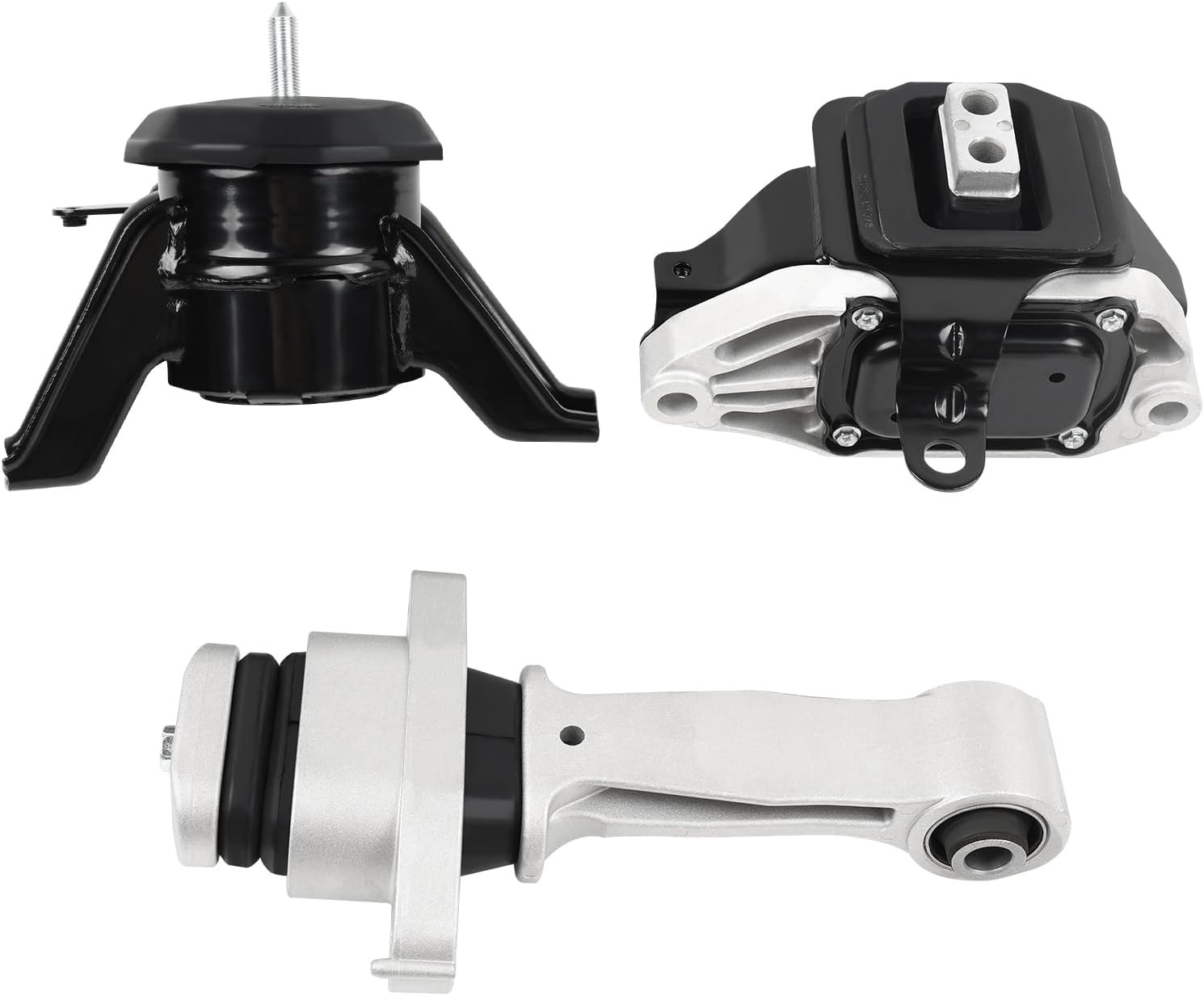 Engine Motor and Transmission Mount Kit Compatible with 2015-2019 Sonata