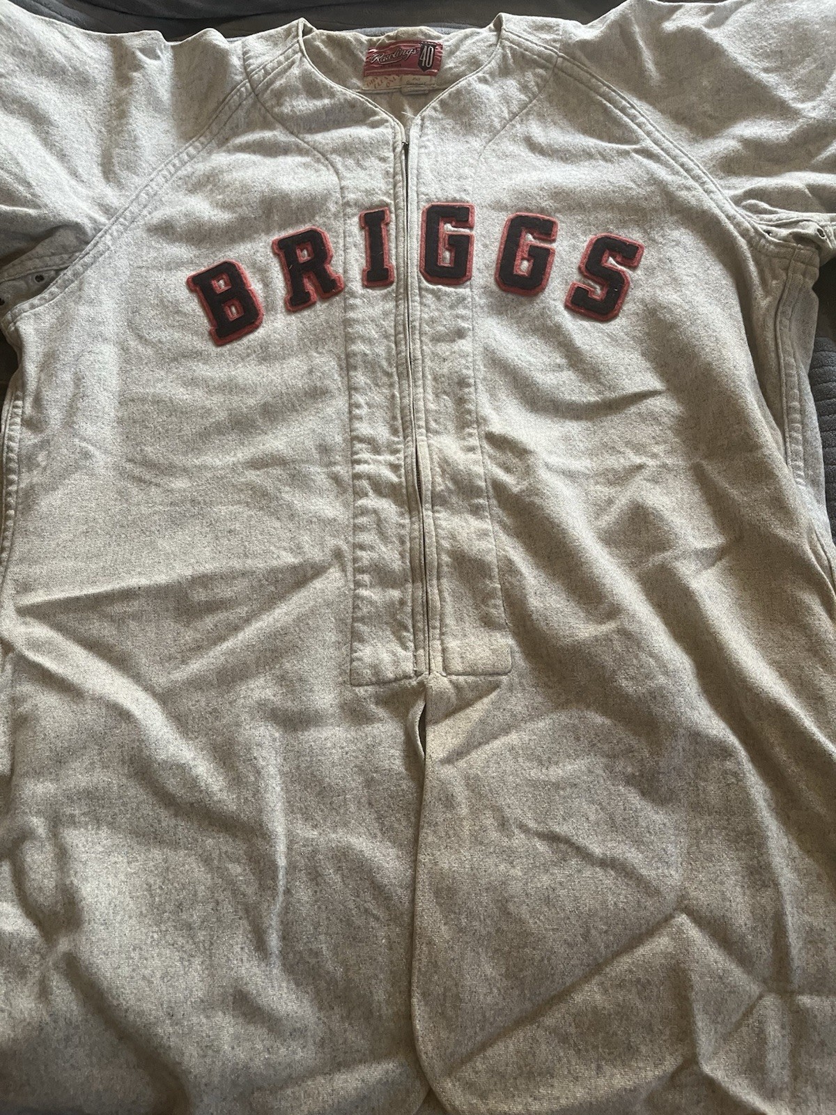Briggs Chevrolet Baseball Uniform