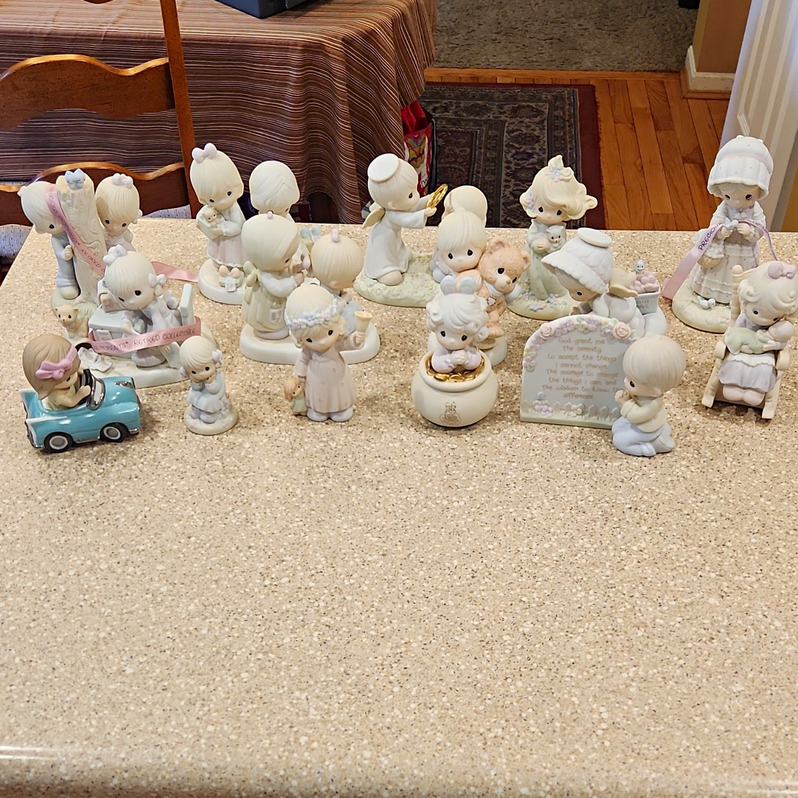 Precious Moments Porcelain Figurines-Mixed Lot Of 15