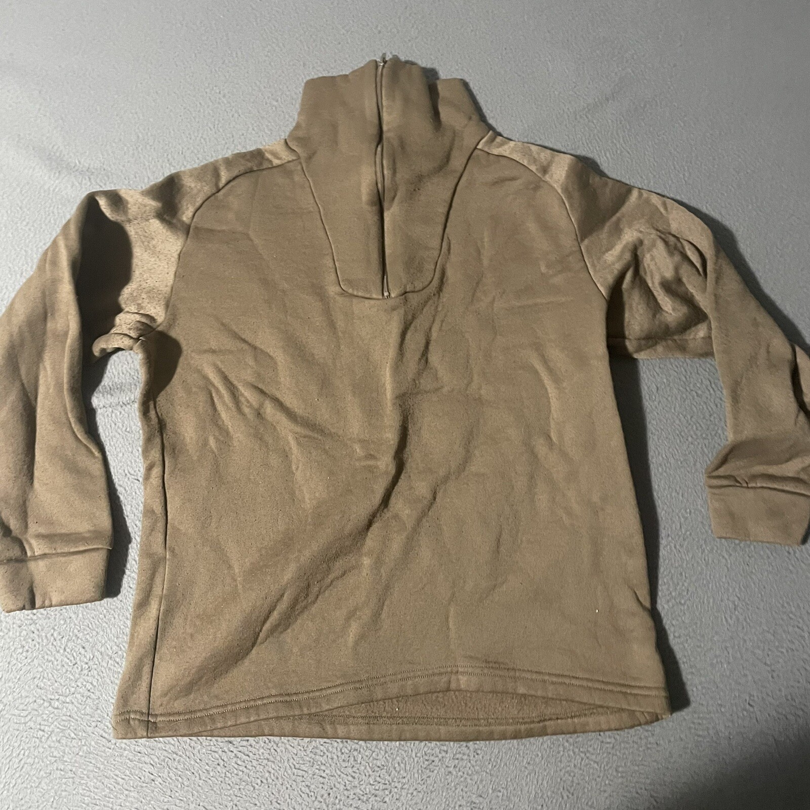 Cold Weather Undershirt Polypropylene Brown Military Size Medium #32y