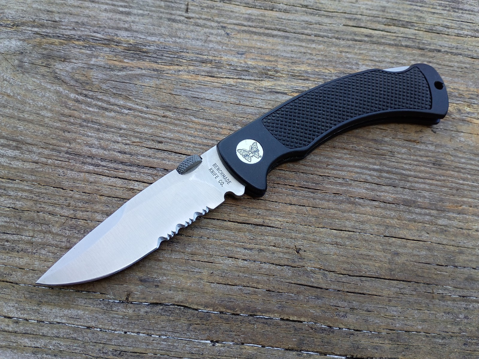 Vintage 1990s Benchmade 501 Monarch Bali-Song USA Lockback Folding Knife Rare