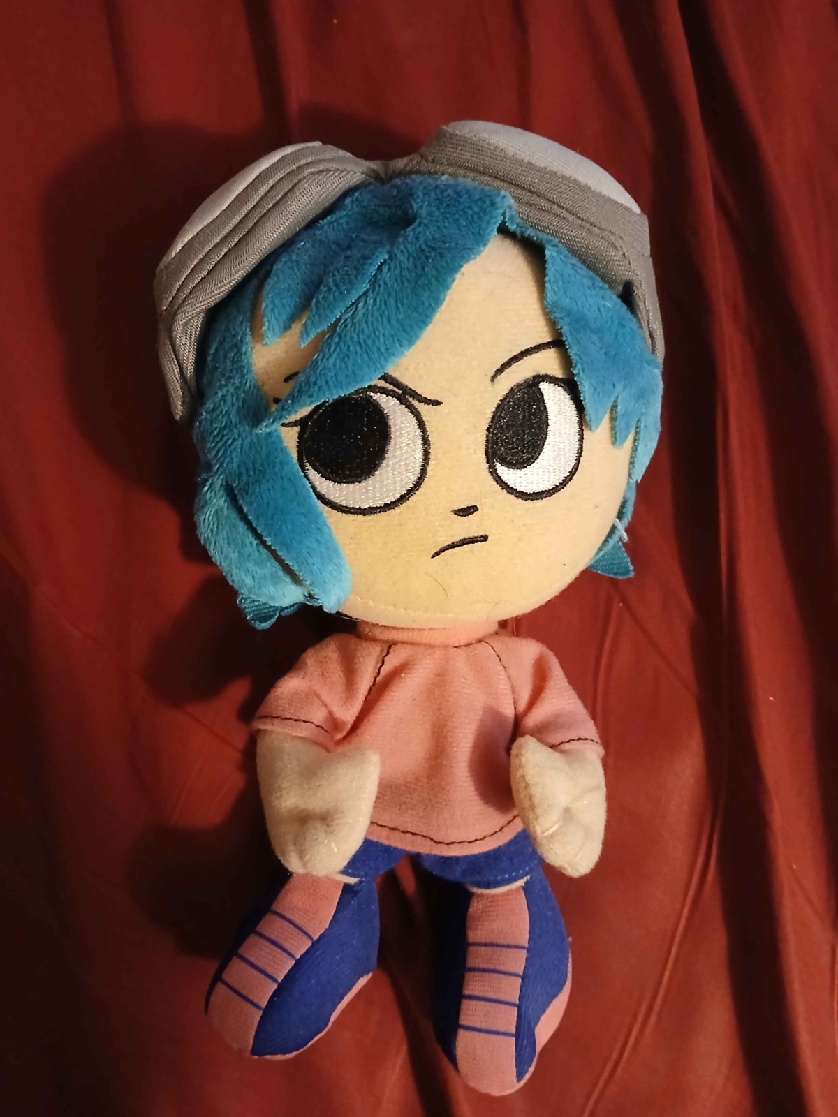 Vintage Universal Studio Scott Pilgrim vs The World film Ramona Flowers 9” Plush