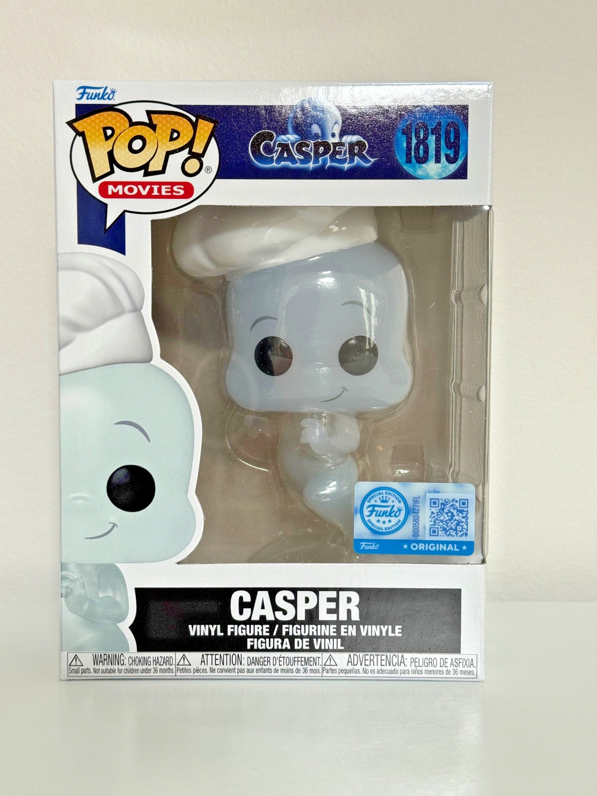 Funko Pop Casper  with Chef's Hat (30th Anniversary) #1819