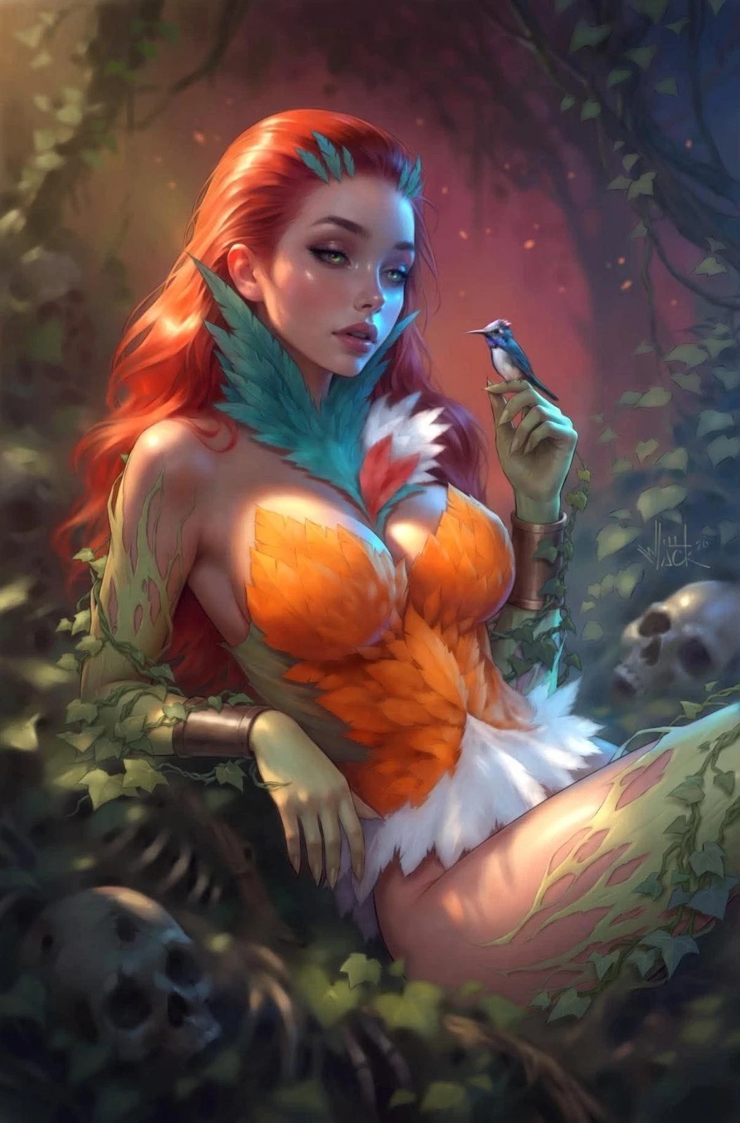 DC ALL IN SPECIAL #1 WILL JACK NYCC EXCLUSIVE POISON IVY VIRGIN VAR. NM PRESALE