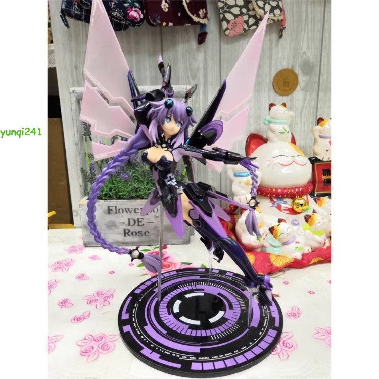 Hyperdimension Neptunia Purple Heart 1/7 Scale Statue  Figure Model Toys 35cm
