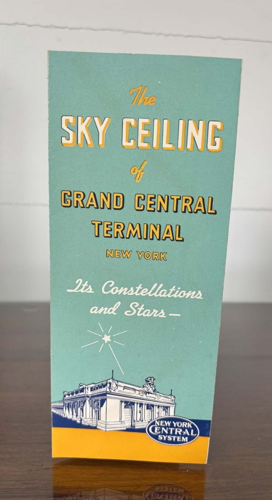 Grand Central Terminal Visitor’s Brochure for the “Sky Ceiling” Mural circa 1950