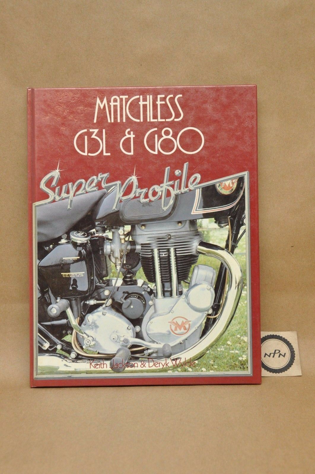 Vtg 1984 Matchless G3L G80 Haynes Super Profile History Book by Jackson & Wylde 
