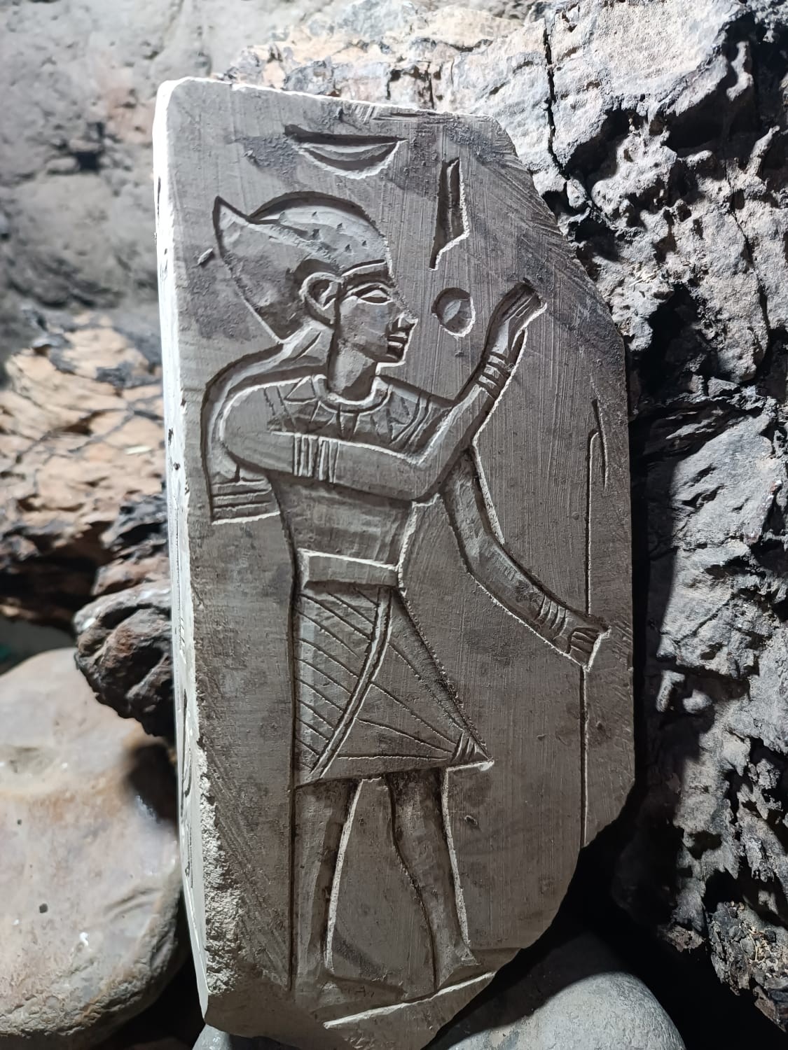 Rare Ancient Egyptian Antiquities King Tutankhamun Unique Tablet Pharaonic BC