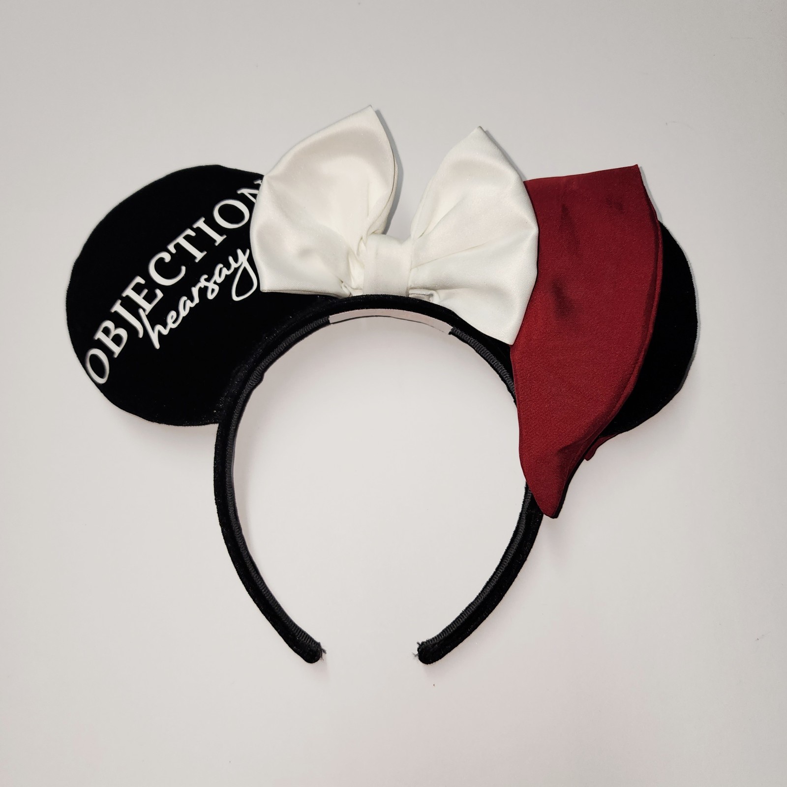 Disneyland Soarin Over Main Street Minnie Mouse Ears Objection Hearsay NWOT