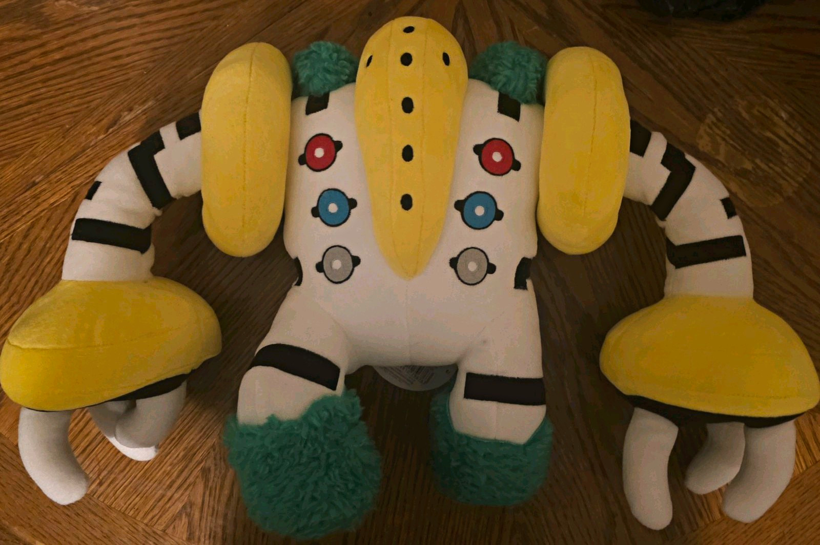 Big TOMY Pokémon Regigigas Plush 2008 (NOS)