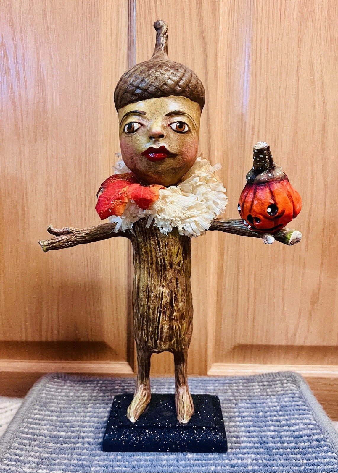 RARE OOAK Debra Schoch  Acorn Boy “Hip Hop Jingle Boo” Signed Mint