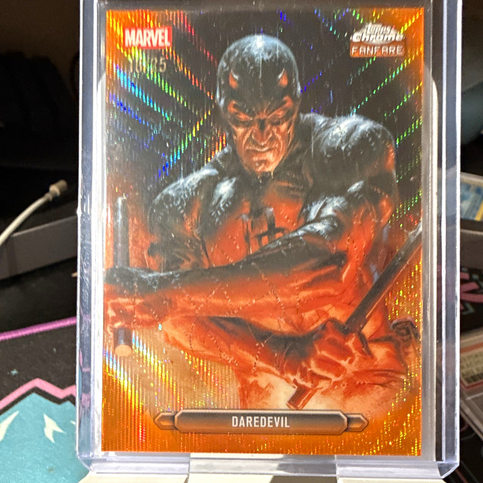 Topps 2026 Topps Chrome Marvel Comics Fanfare Daredevil Insert FF-11 16/25