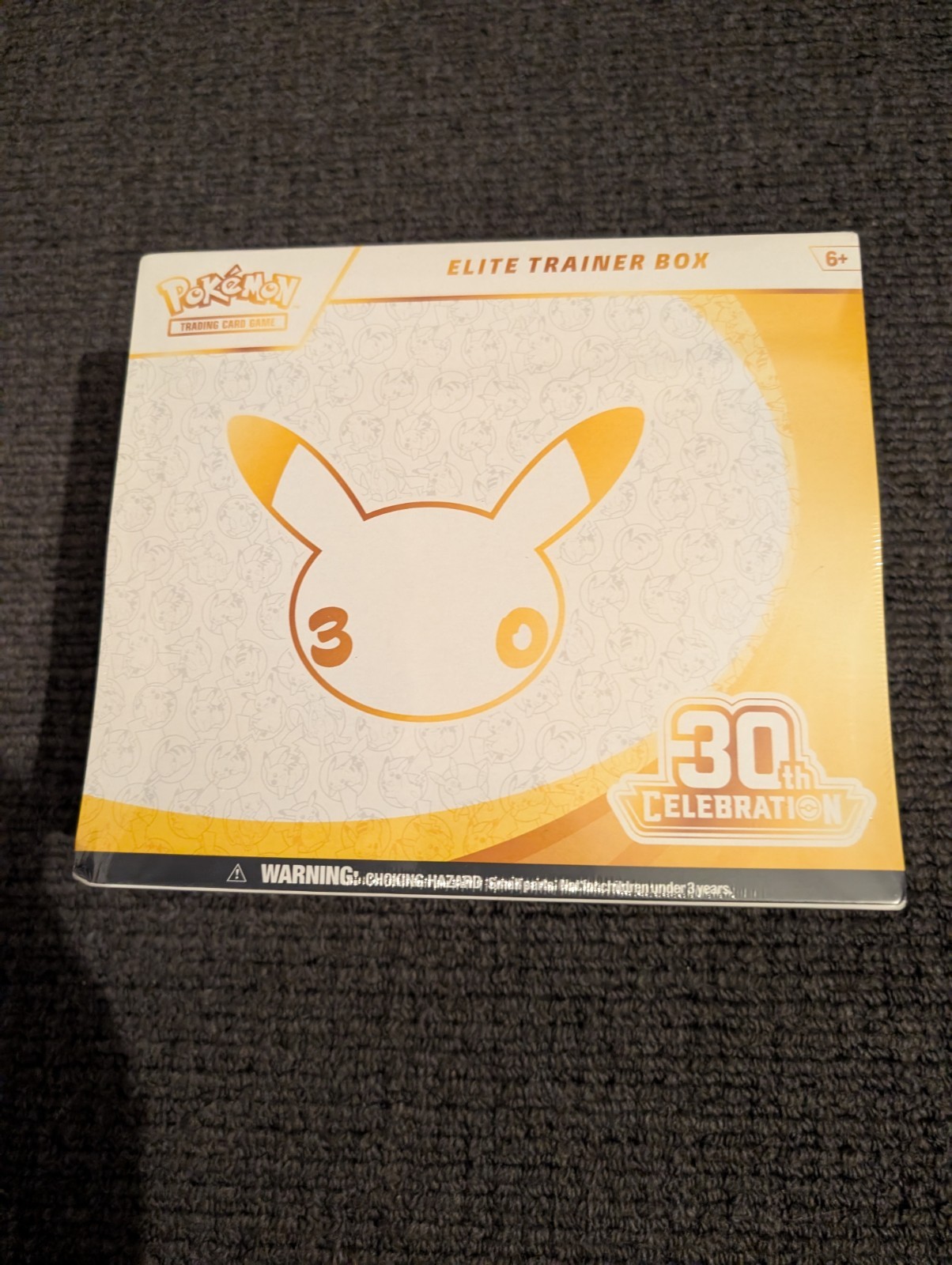Pokémon 30th anniversary ETB  Elite Trainer Box  Brand New Pikachu 