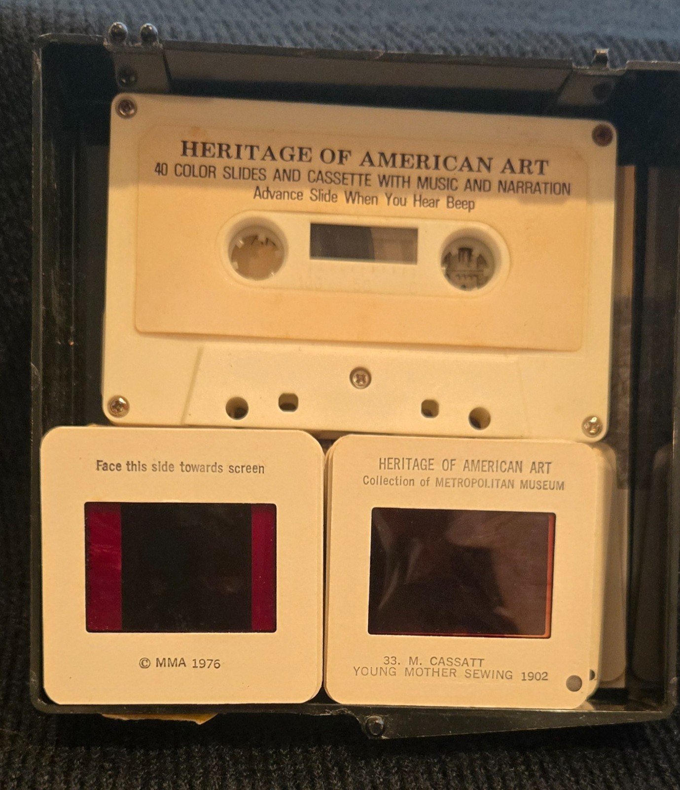 The Metropolitan Museum Art Sound Slide Library Heritage of American Art